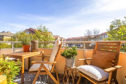 Balkong eller utsiktsbild