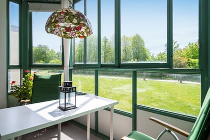 Balkong eller utsiktsbild