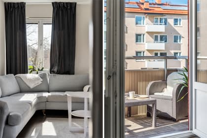 Balkong eller utsiktsbild