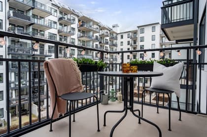 Balkong eller utsiktsbild