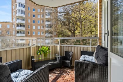 Balkong eller utsiktsbild