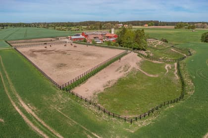 Illustrerad karta över fastigheten eller området