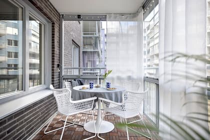 Balkong eller utsiktsbild