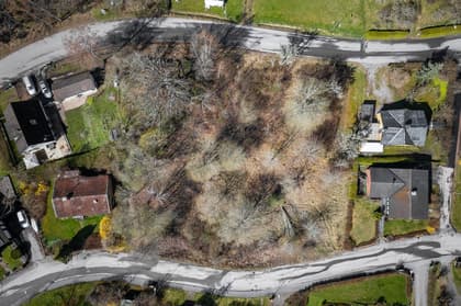 Illustrerad karta över fastigheten eller området