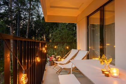 Balkong eller utsiktsbild