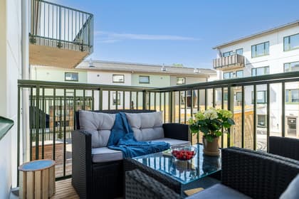 Balkong eller utsiktsbild