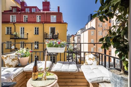 Balkong eller utsiktsbild