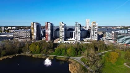 Balkong eller utsiktsbild