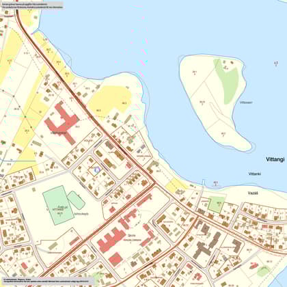 Illustrerad karta över fastigheten eller området