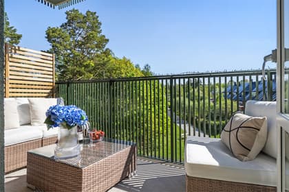 Balkong eller utsiktsbild