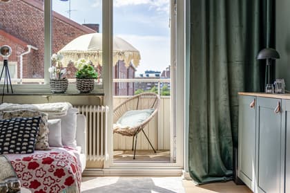 Balkong eller utsiktsbild