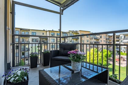 Balkong eller utsiktsbild