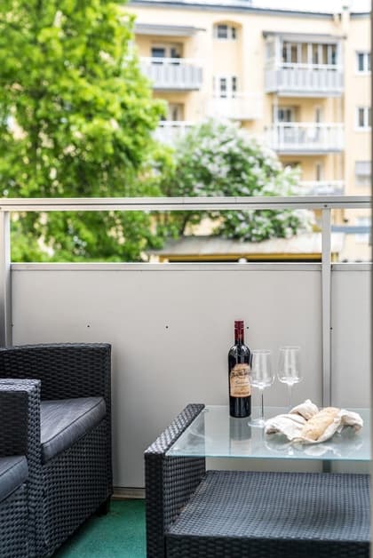 Balkong eller utsiktsbild