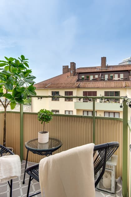 Balkong eller utsiktsbild