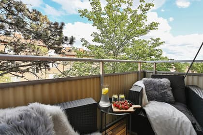 Balkong eller utsiktsbild