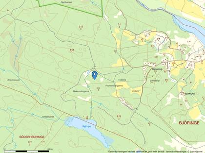 Illustrerad karta över fastigheten eller området
