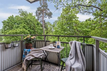 Balkong eller utsiktsbild