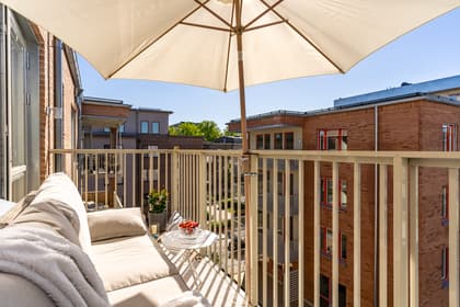 Balkong eller utsiktsbild