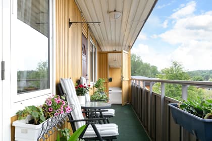 Balkong eller utsiktsbild