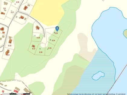 Illustrerad karta över fastigheten eller området