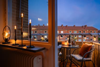 Balkong eller utsiktsbild