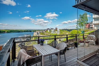 Balkong eller utsiktsbild