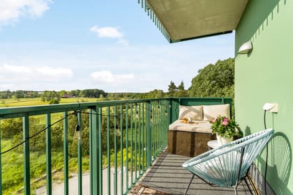 Balkong eller utsiktsbild