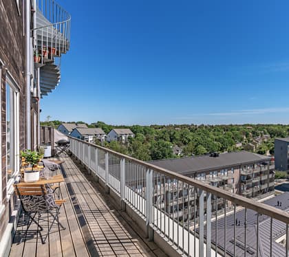 Balkong eller utsiktsbild