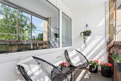 Balkong eller utsiktsbild