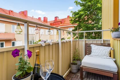 Balkong eller utsiktsbild