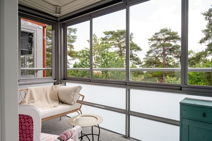 Balkong eller utsiktsbild