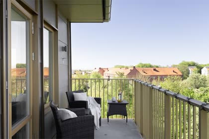 Balkong eller utsiktsbild