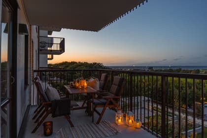 Balkong eller utsiktsbild