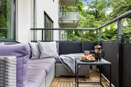 Balkong eller utsiktsbild