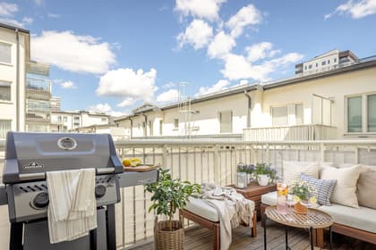 Balkong eller utsiktsbild