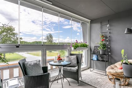 Balkong eller utsiktsbild