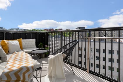 Balkong eller utsiktsbild