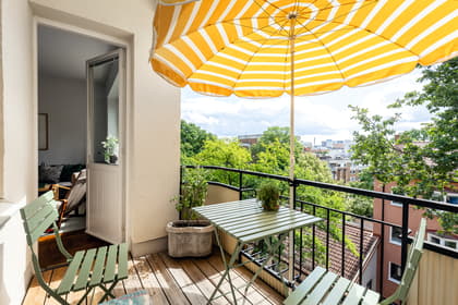 Balkong eller utsiktsbild