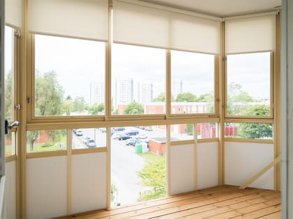 Balkong eller utsiktsbild