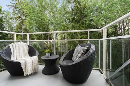 Balkong eller utsiktsbild