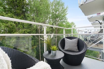 Balkong eller utsiktsbild