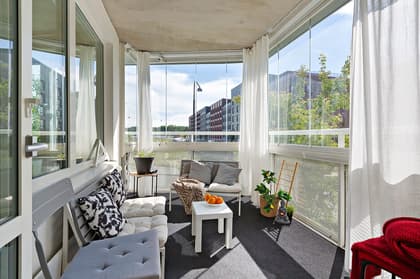 Balkong eller utsiktsbild