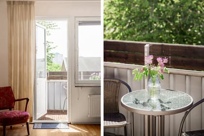 Balkong eller utsiktsbild