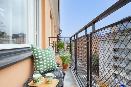 Balkong eller utsiktsbild