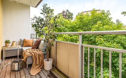 Balkong eller utsiktsbild