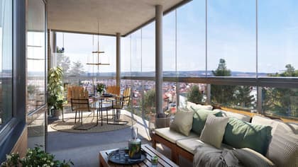 Brf Utsikten, Getberget i Skellefteå