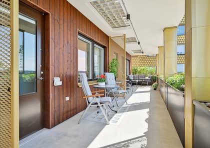 Balkong eller utsiktsbild