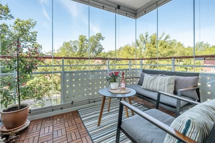 Balkong eller utsiktsbild