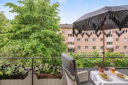 Balkong eller utsiktsbild