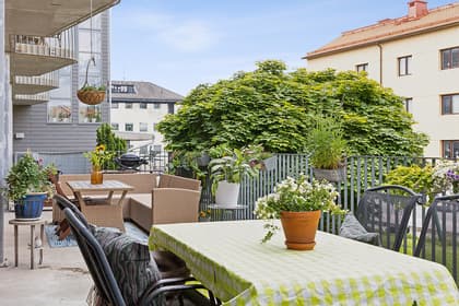 Balkong eller utsiktsbild